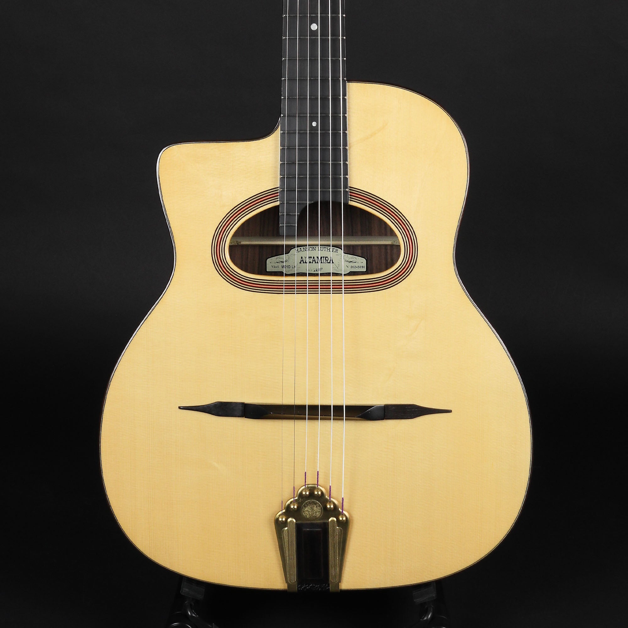 Altamira M01D Left-handed Maccaferri Style Guitar