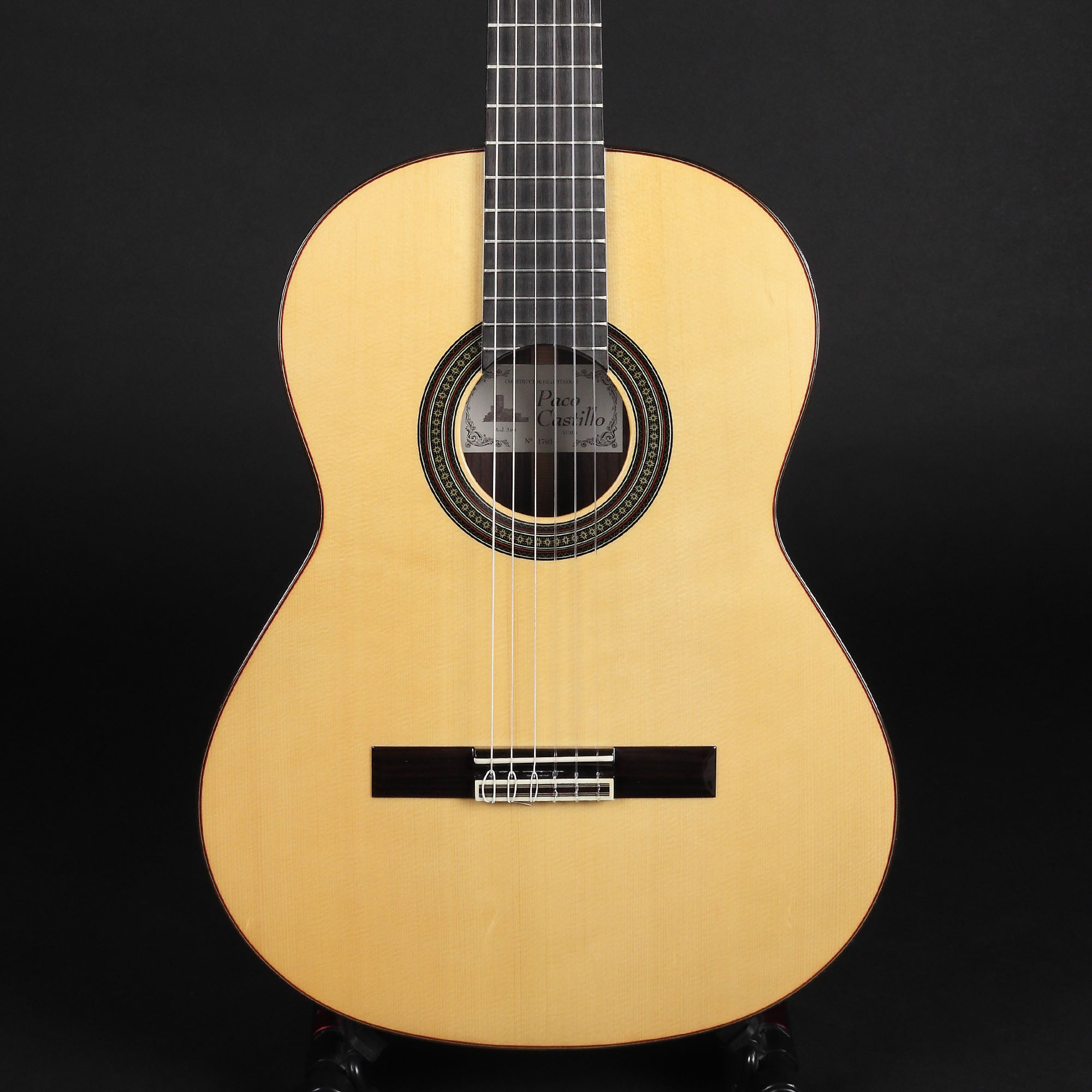 Paco Castillo 240 Classical Guitar Spruce Rosewood Mak s Guitars