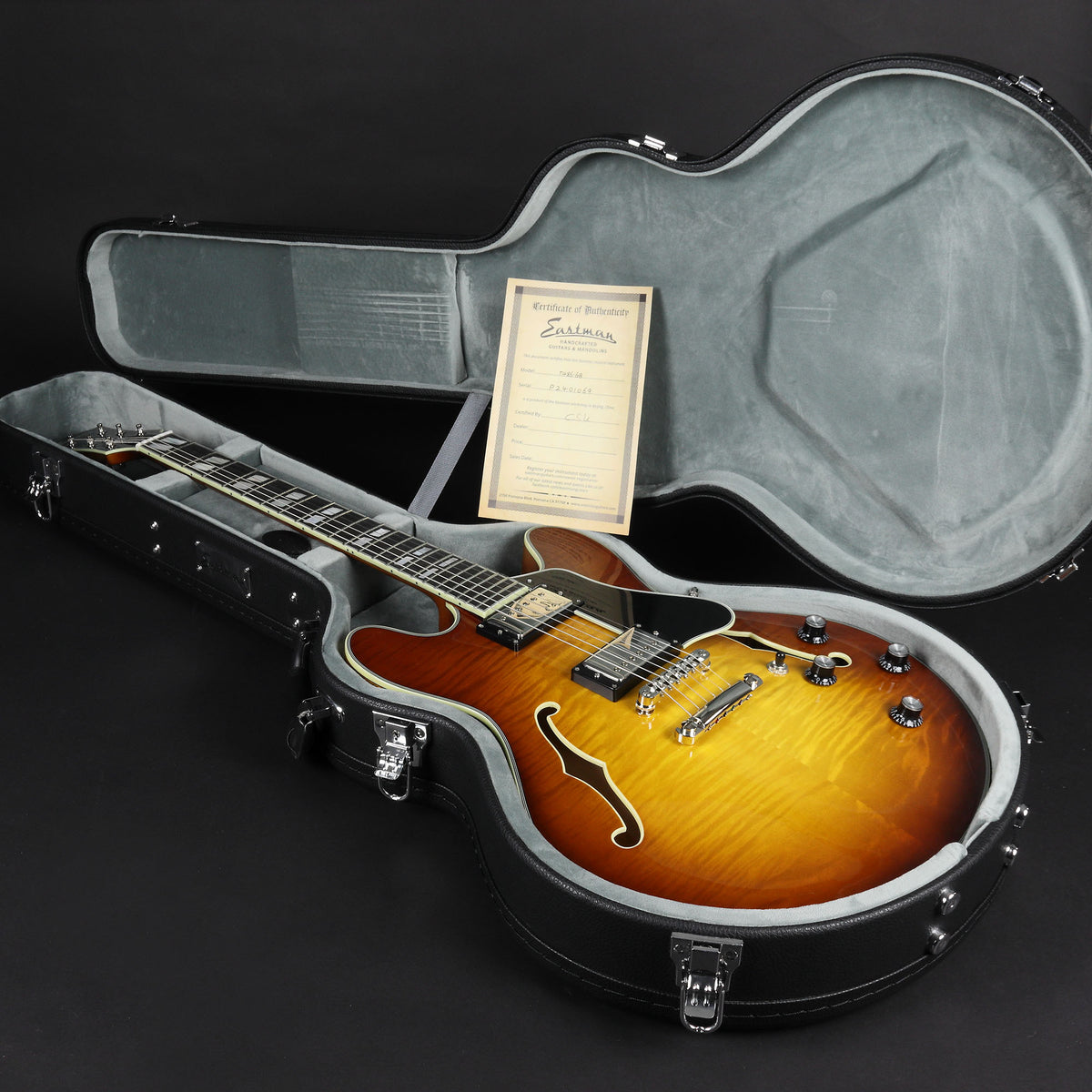 Eastman T486 Thinline - Goldburst #1069 – Mak's Guitars