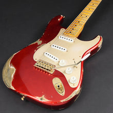 Load image into Gallery viewer, 2017 Fender Custom Shop '55 Strat Heavy Relic - Candy Apple Red (Pre-owned)
