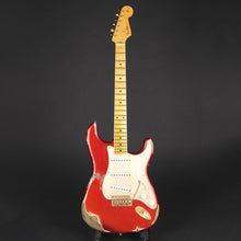 Load image into Gallery viewer, 2017 Fender Custom Shop '55 Strat Heavy Relic - Candy Apple Red (Pre-owned)
