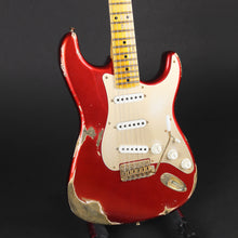 Load image into Gallery viewer, 2017 Fender Custom Shop '55 Strat Heavy Relic - Candy Apple Red (Pre-owned)