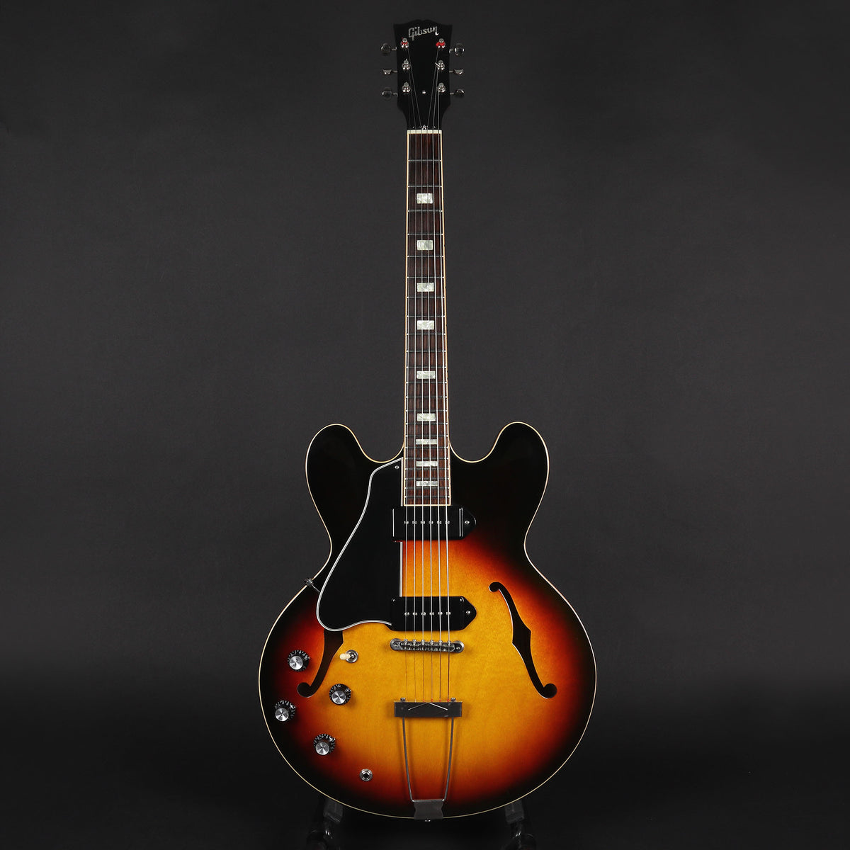 ギター Gibson ES-335 Memphis 2018 Lefty Gibson Memphis 2018 ES-335 Dot Studio Wine Red Left Handed