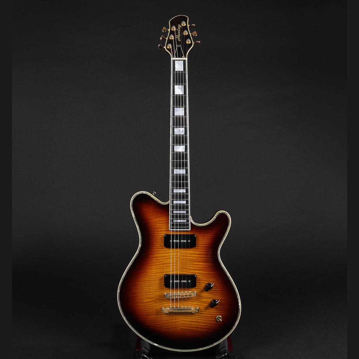 James Huxley Custom Solid Body Archtop with P90's (Preowned) Mak's