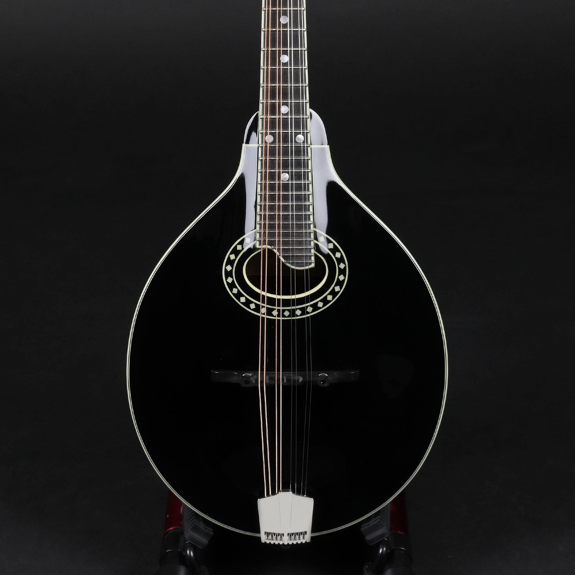 Eastman MD404-BK A-Style Mandolin Black #3433