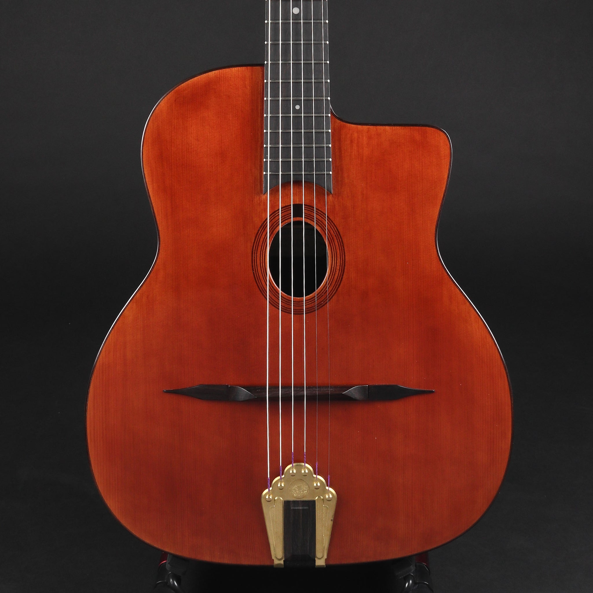 Altamira M01 Antique Finish Gypsy Jazz Guitar w/case