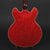 1972 Left-handed Gibson ES-335 TD Cherry w/Bigsby