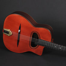 Load image into Gallery viewer, Altamira M30D Antique Finish D-Hole Gypsy Jazz Guitar w/Case