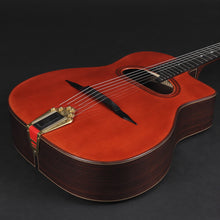 Load image into Gallery viewer, Altamira M30D Antique Finish D-Hole Gypsy Jazz Guitar w/Case