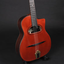 Load image into Gallery viewer, Altamira M30D Antique Finish D-Hole Gypsy Jazz Guitar w/Case