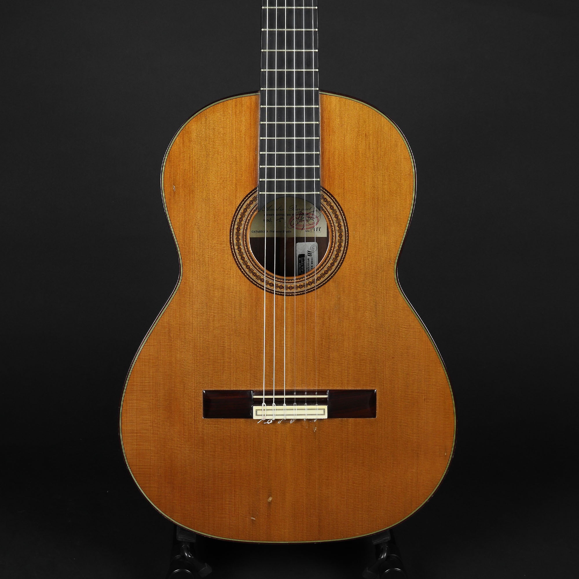 1988 Amalio Burguet 1a Cedar/Rosewood (Pre-owned)