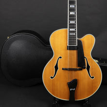 Load image into Gallery viewer, Buscarino Monarch 7-String Archtop - Vintage Natural (Pre-owned)