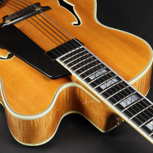 Load image into Gallery viewer, Buscarino Monarch 7-String Archtop - Vintage Natural (Pre-owned)