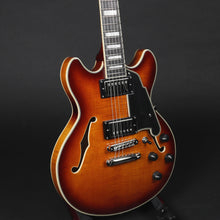 Load image into Gallery viewer, D&#39;Angelico Premier Mini DC - Dark Iced Tea Burst