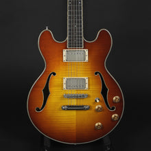Load image into Gallery viewer, Eastman T-184MX Goldburst semi-hollow electric guitar front view