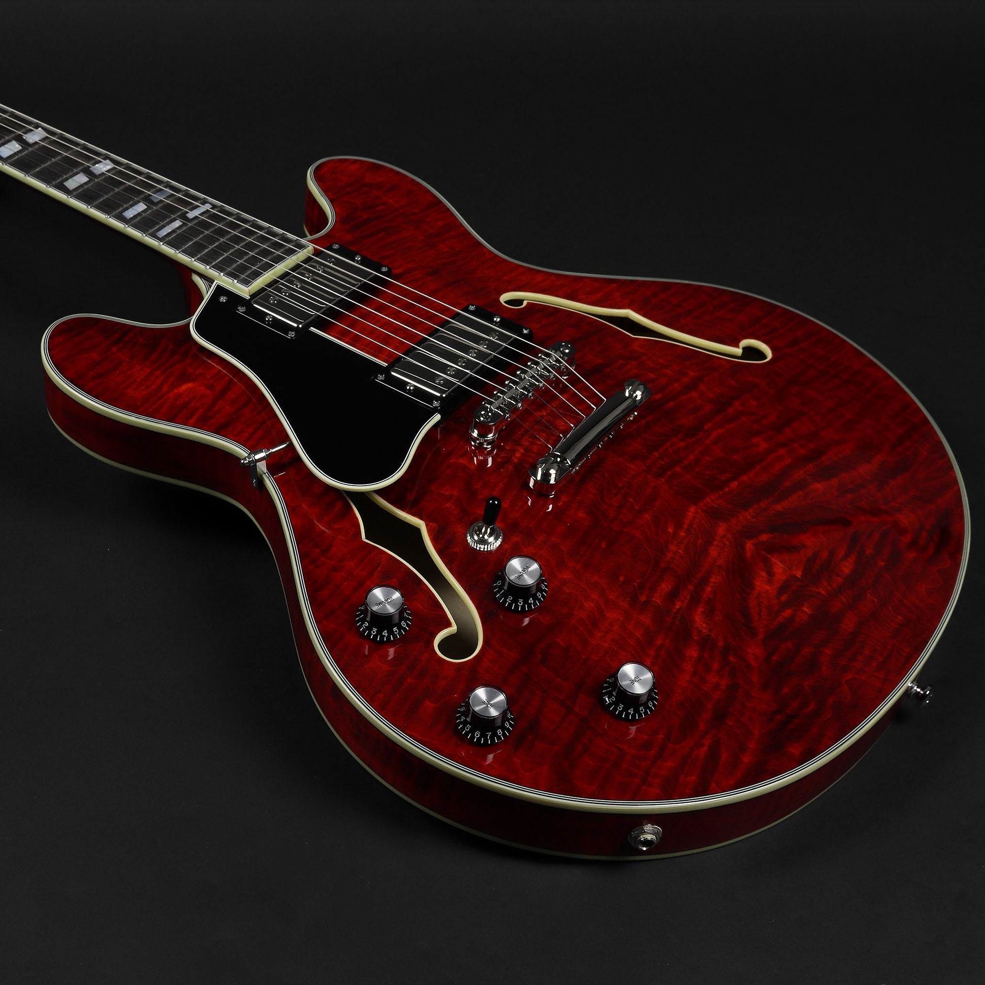 Eastman T486L Left-handed Thinline - Classic #1010 – Mak's Guitars