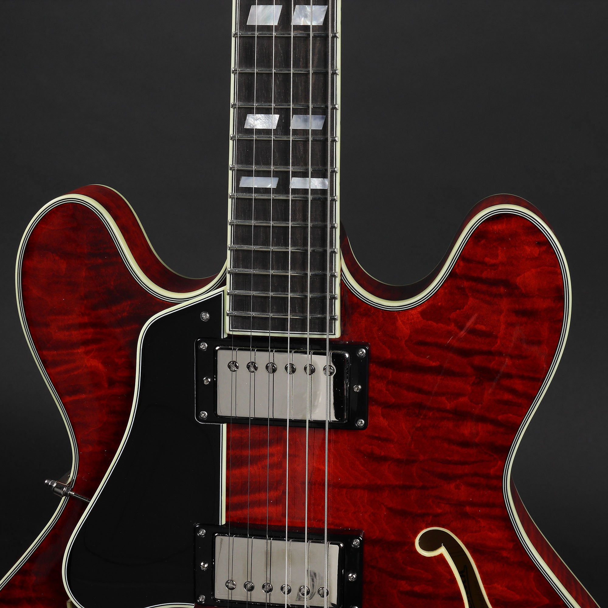 Eastman T486L Left-handed Thinline - Classic #1010 – Mak's Guitars
