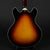 Eastman T60/TV-LTD P90 Thinline - Sunburst #0578