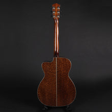 Load image into Gallery viewer, Eastman L-OMCE-QS OM Cutaway Quilted Sapele