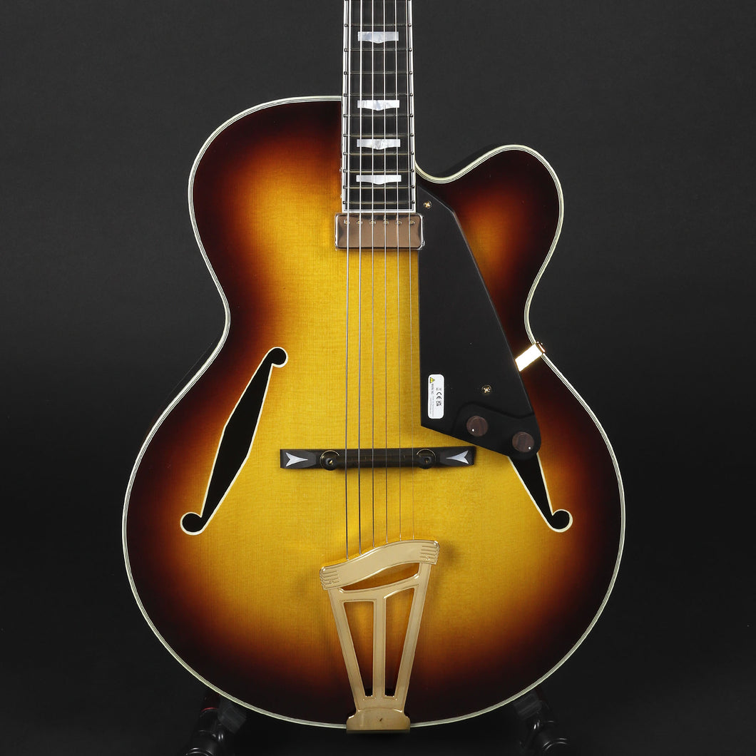 FGN Masterfield MFA-FP Archtop Guitar - Jazz Burst