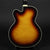 FGN Masterfield MFA-HH Hollow Body Guitar - Jazz Burst