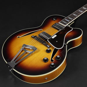 FGN Masterfield MFA-HH Hollow Body Guitar - Jazz Burst
