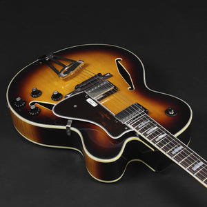 FGN Masterfield MFA-HH Hollow Body Guitar - Jazz Burst