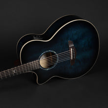 Load image into Gallery viewer, Faith FVBLML Left-Handed Blue Moon Venus Cutaway Electro-Acoustic