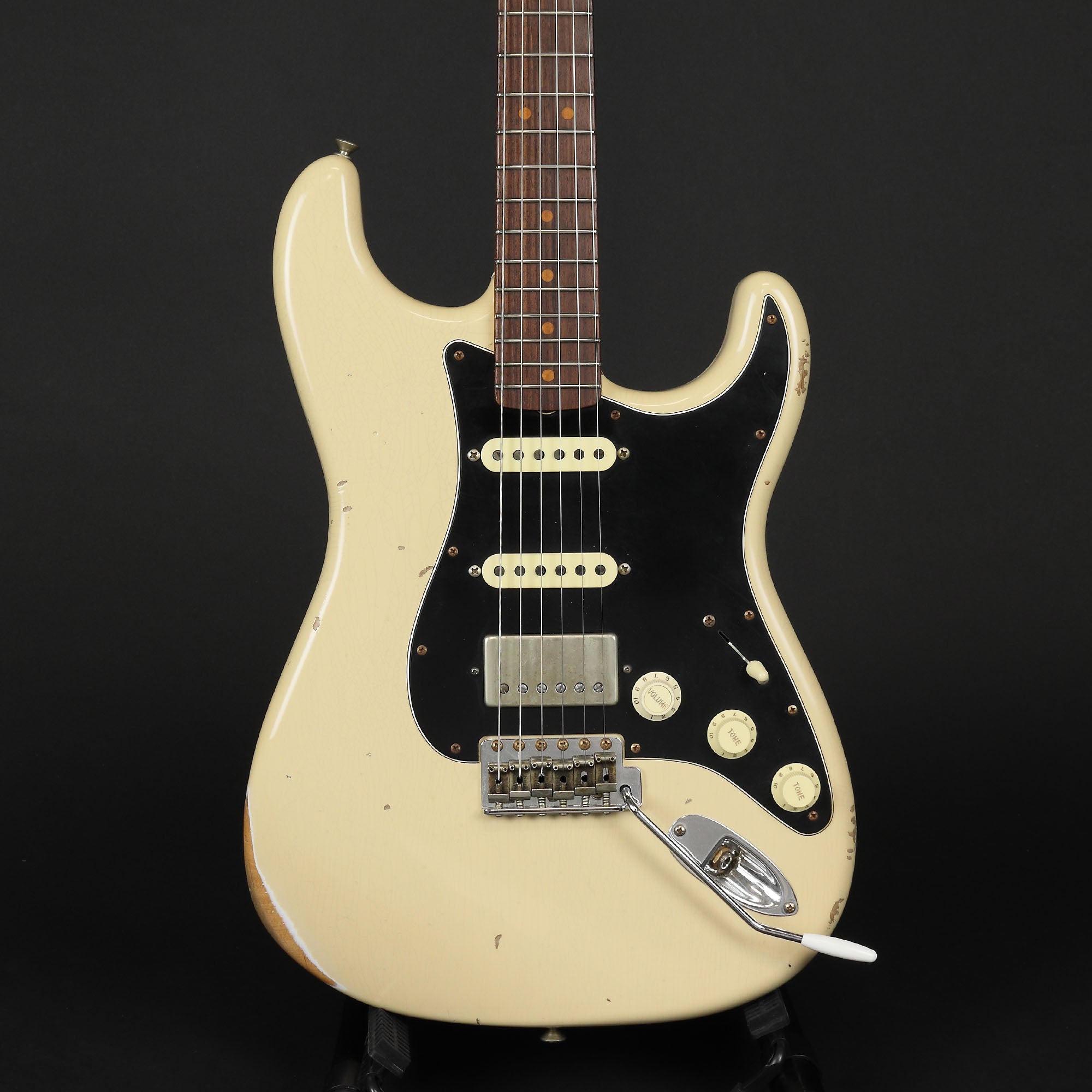 Fender Custom Shop '63 Strat HSS Relic RW - Faded Desert Sand (Pre-owned)