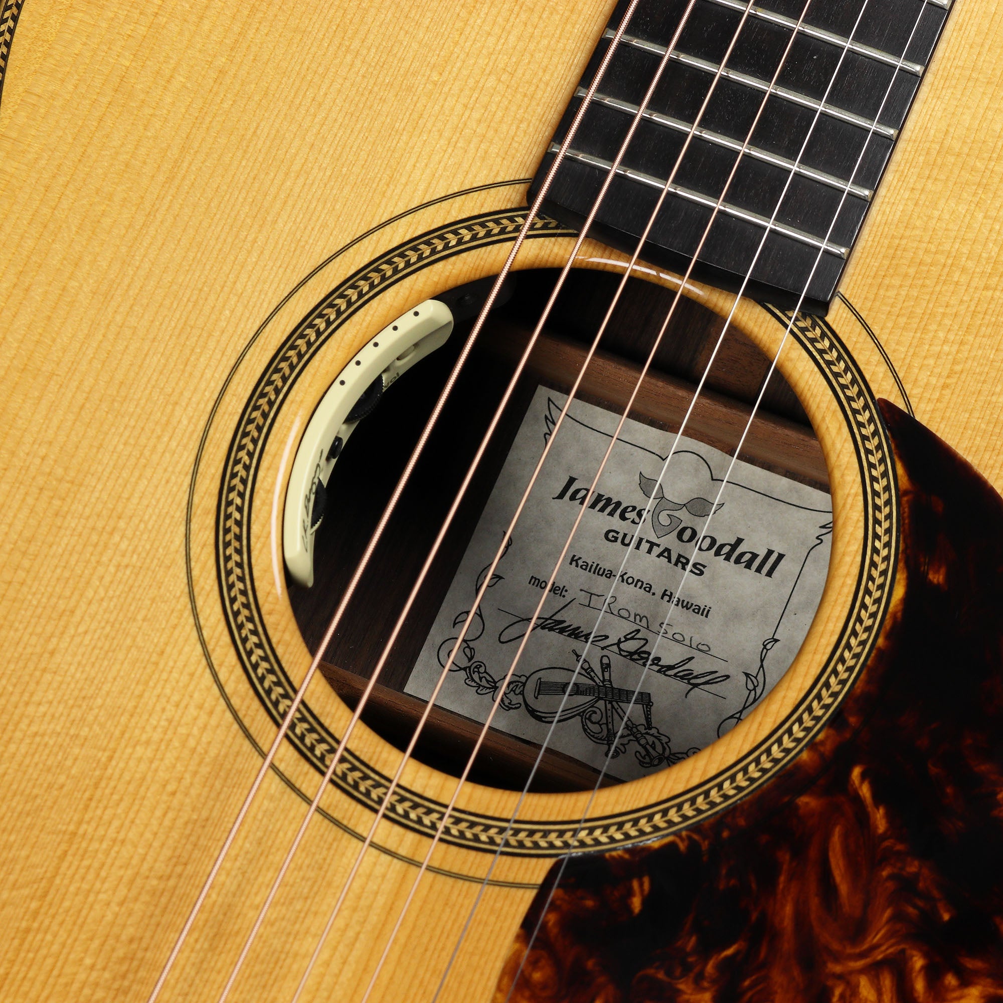 2007 James Goodall Traditional OM (Pre-owned) – Mak's Guitars