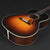 IRIS MS-00 Sunburst w/Ivoroid Binding #994