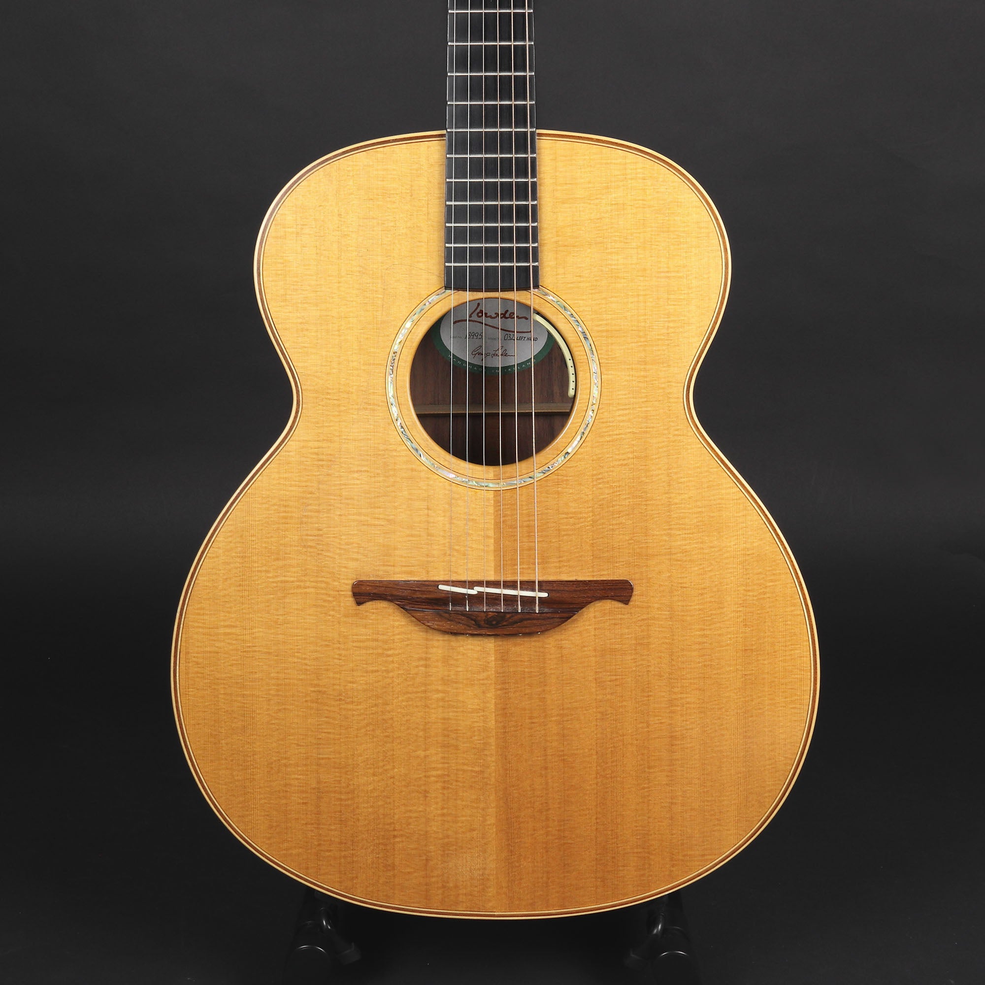 Lowden O32 Left-handed Spruce/Indian Rosewood (Pre-owned)