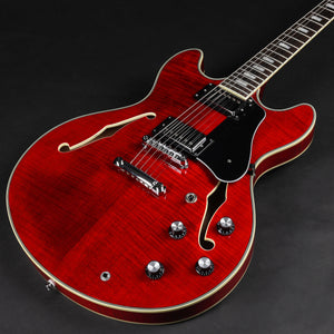 Sire Larry Carlton H7 Semi-hollow - See Through Red (Pre-owned)