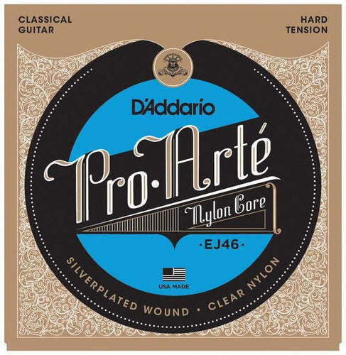 D'Addario EJ46 Pro-Arte Hard Tension Classical Guitar Strings - Mak's Guitars 