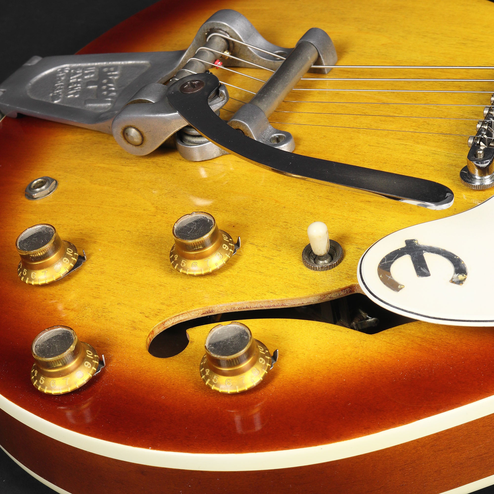 1964 Epiphone Riviera E360TD w/Bigsby B7 (Refinished) – Mak's Guitars