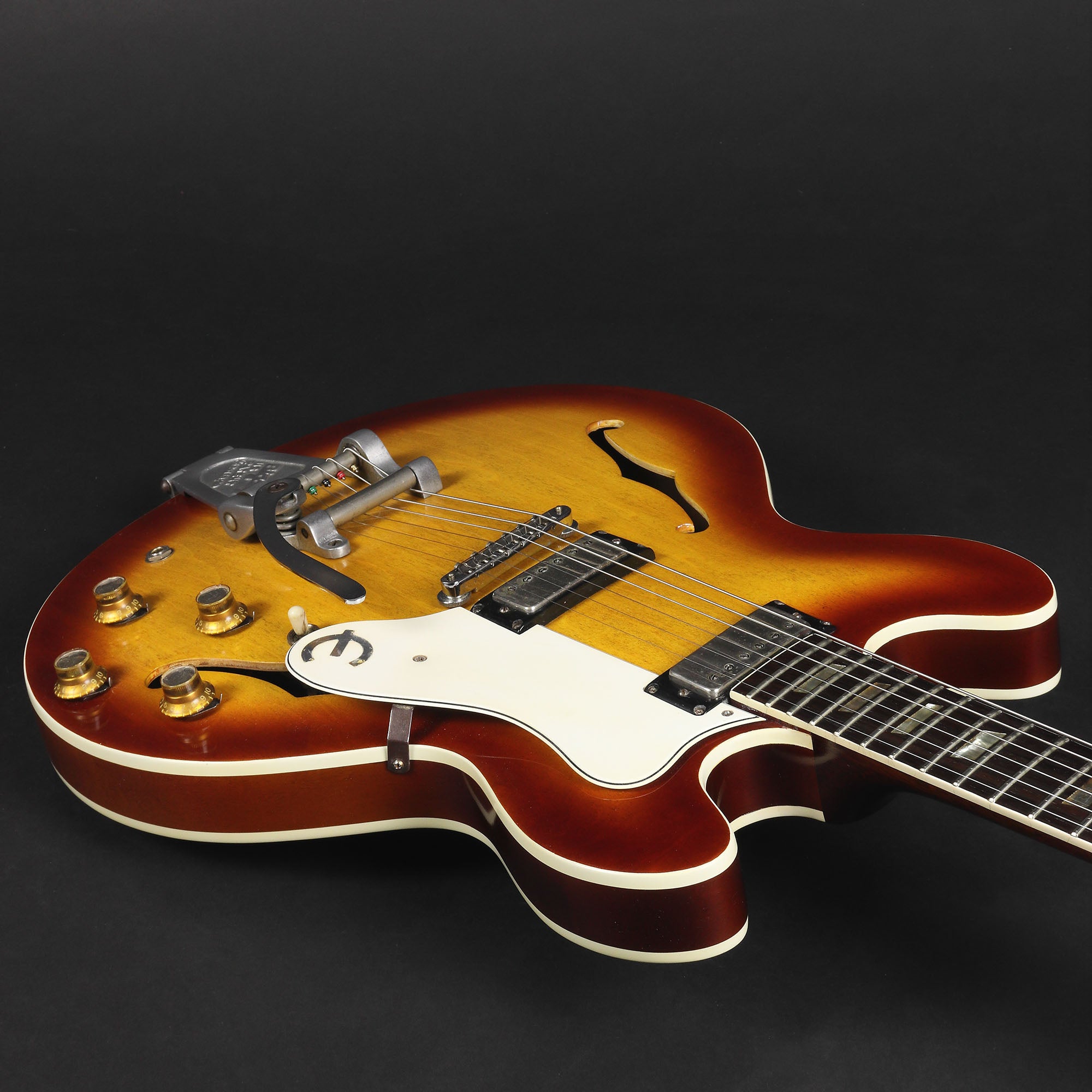 1964 Epiphone Riviera E360TD w/Bigsby B7 (Refinished) – Mak's Guitars
