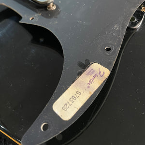 1977 Fender Stratocaster Maple Neck - Black  (Pre-owned)