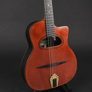 Altamira M30D Antique Finish D-Hole Gypsy Jazz Guitar w/Case
