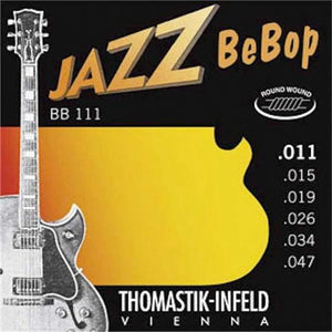 Thomastik BB111 Jazz BeBop Round Wound Strings - Mak's Guitars 