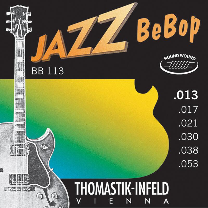 Thomastik BB113 Jazz BeBop Round Wound Strings - Mak's Guitars 