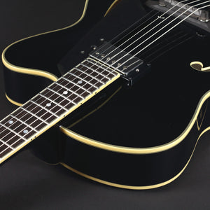 Comins GCS-16-1 Archtop Black - Mak's Guitars 