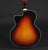 Eastman AR805CE Sunburst Archtop #0865
