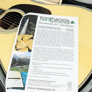 Eastman E8D-TC Thermo Cured Alpine Spruce #3170
