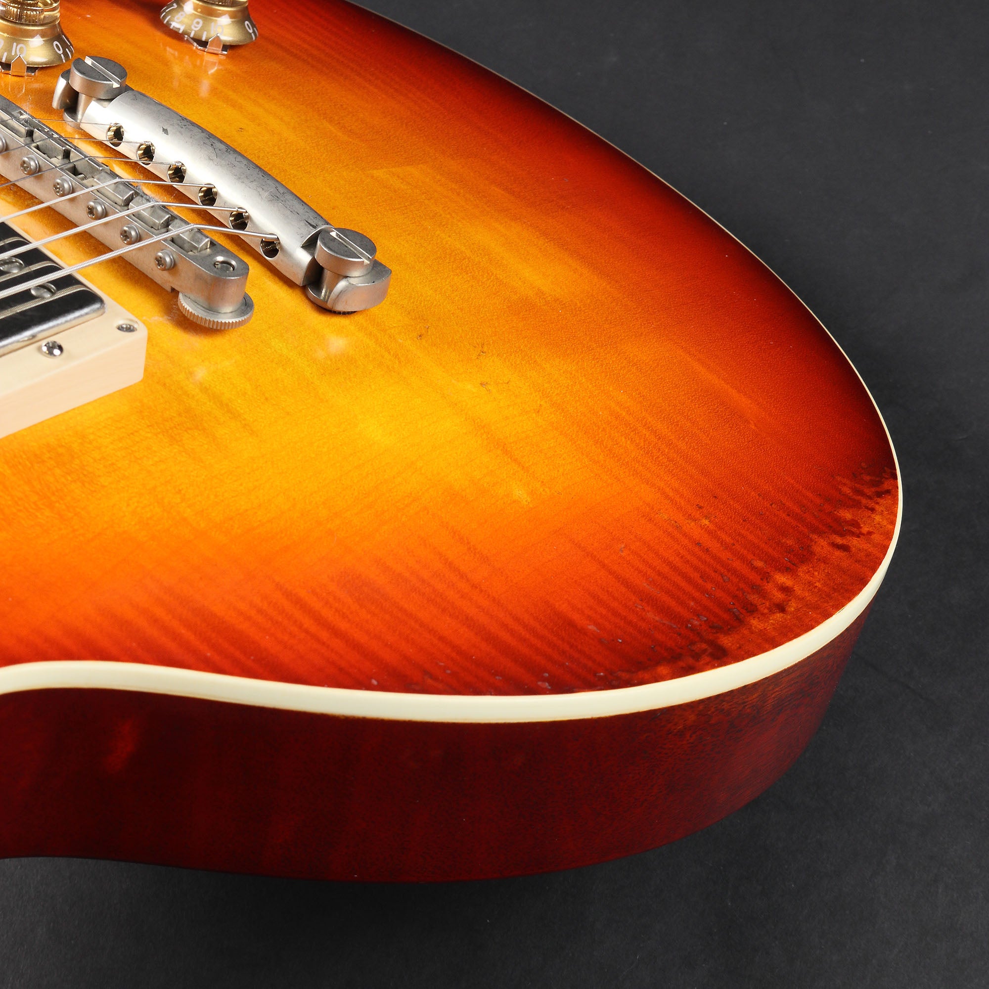 Eastman SB59/v RB Solid Body Red Burst Varnish Finish 5299 Mak's Guitars