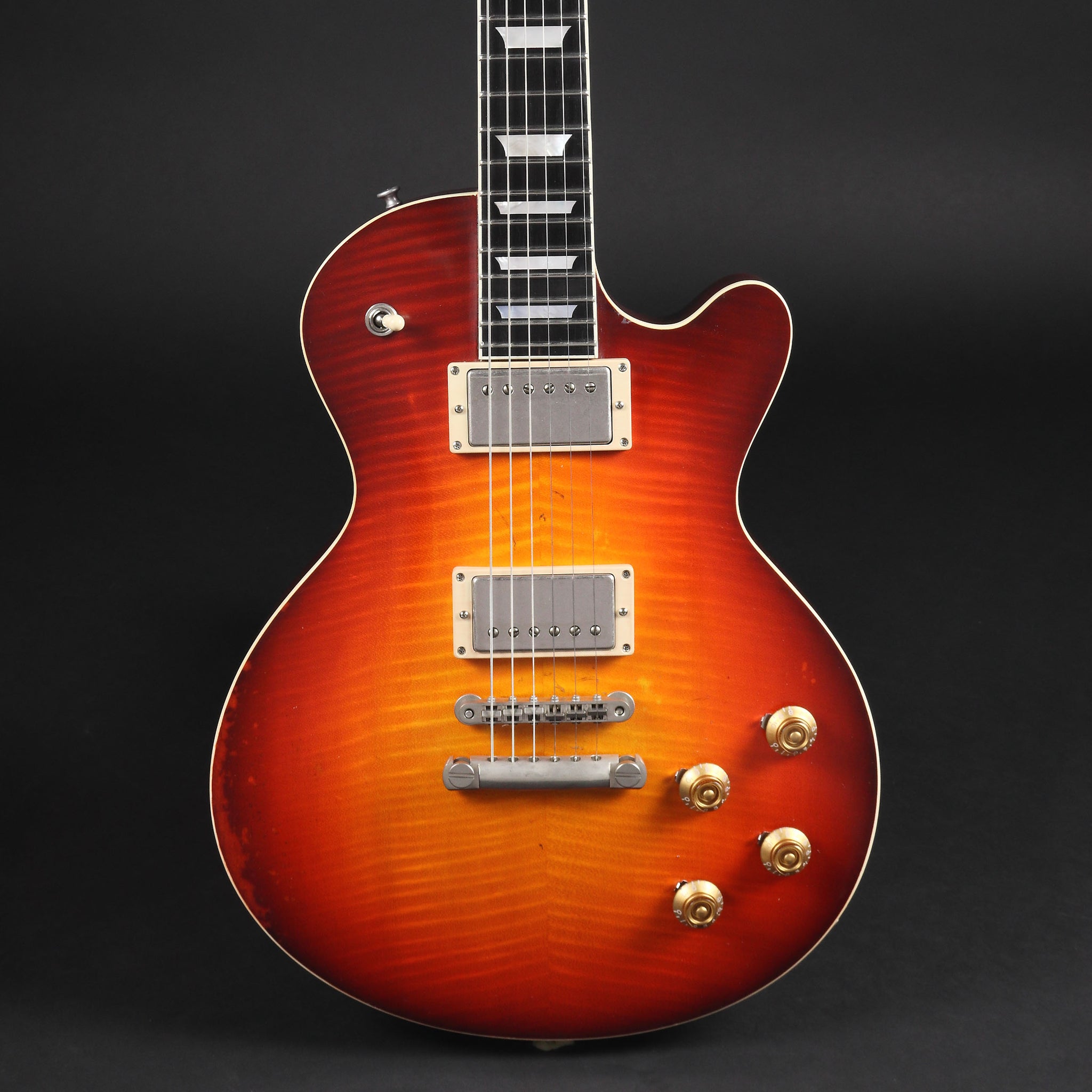 Eastman SB59/v RB Solid Body Red Burst Varnish Finish #4394