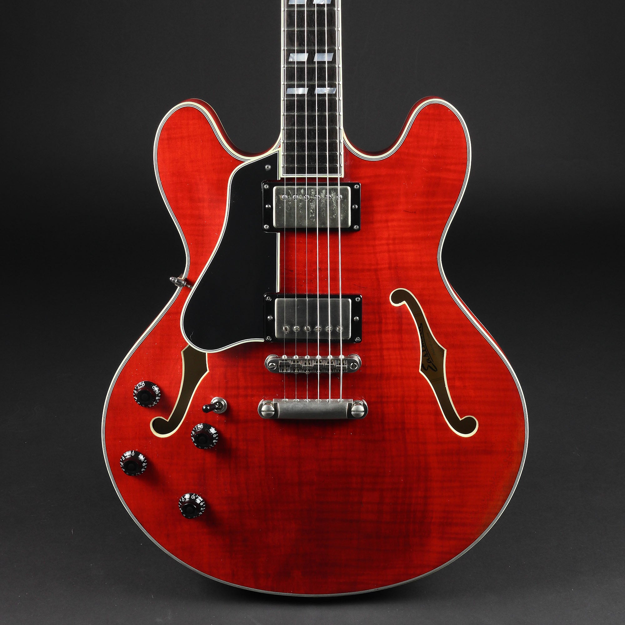 Eastman T59/v Left-handed Antique Red Finish