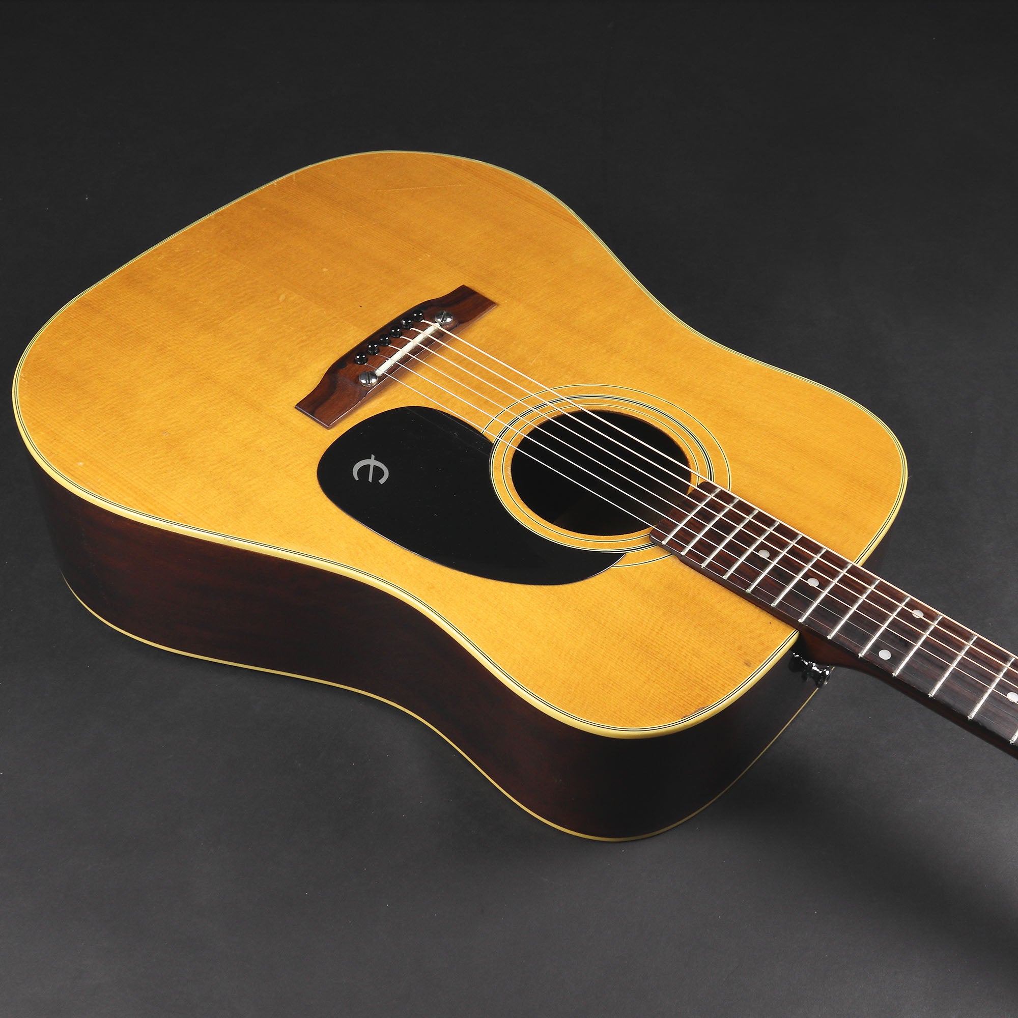 1970 epiphone on sale acoustic guitar