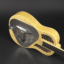 Load image into Gallery viewer, Fine Resophonic Bird&#39;s Eye Maple Tricone Resonator (Pre-owned)