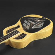 Load image into Gallery viewer, Fine Resophonic Bird&#39;s Eye Maple Tricone Resonator (Pre-owned)