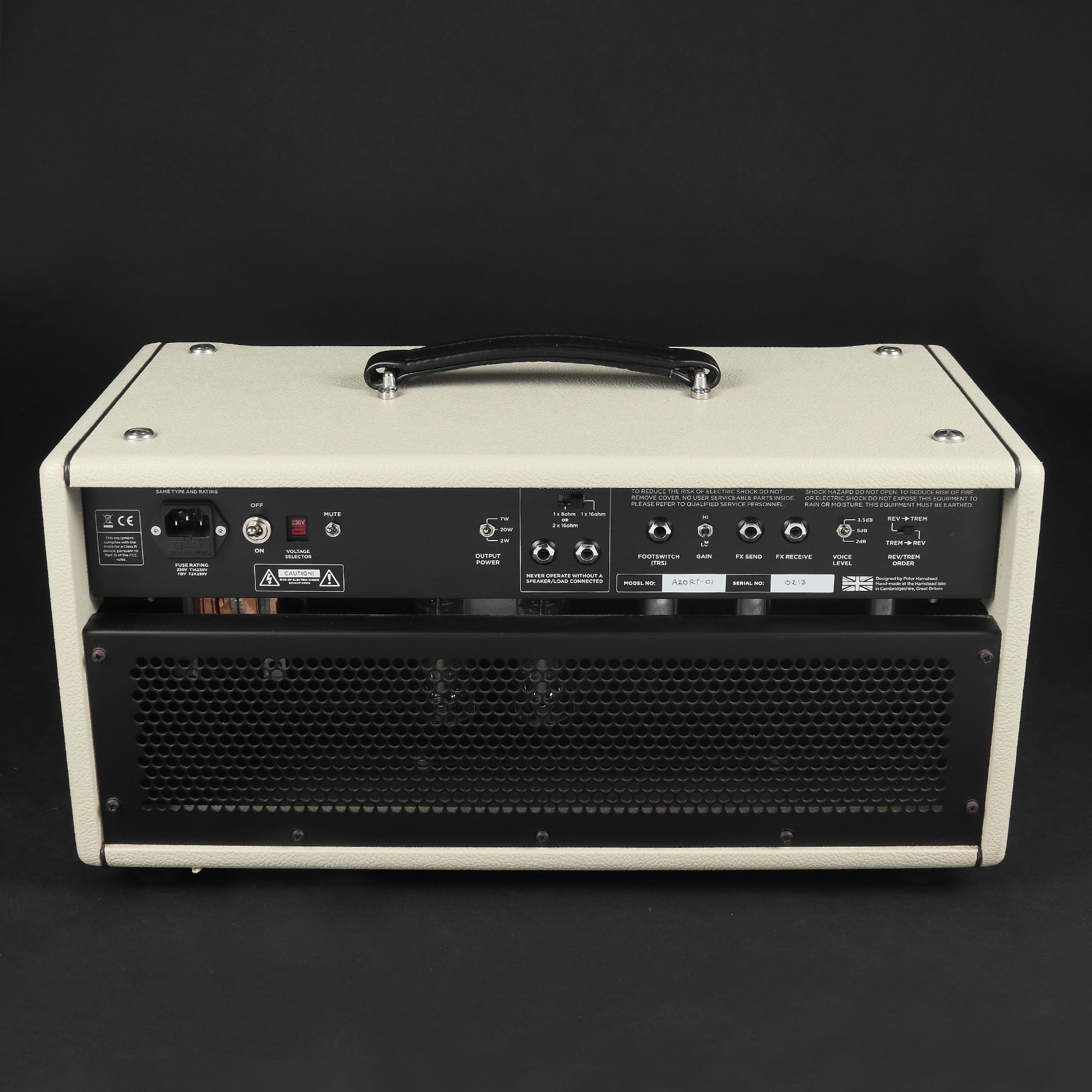Hamstead Artist 20+RT Head (Pre-owned) – Mak's Guitars